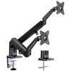 Neomounts DS70-810BL2 X2 Support De Table Pour Écran 43,2 Cm (17) - 81,3 Cm (32) Noir Inclinable + Pivotant, Réglable