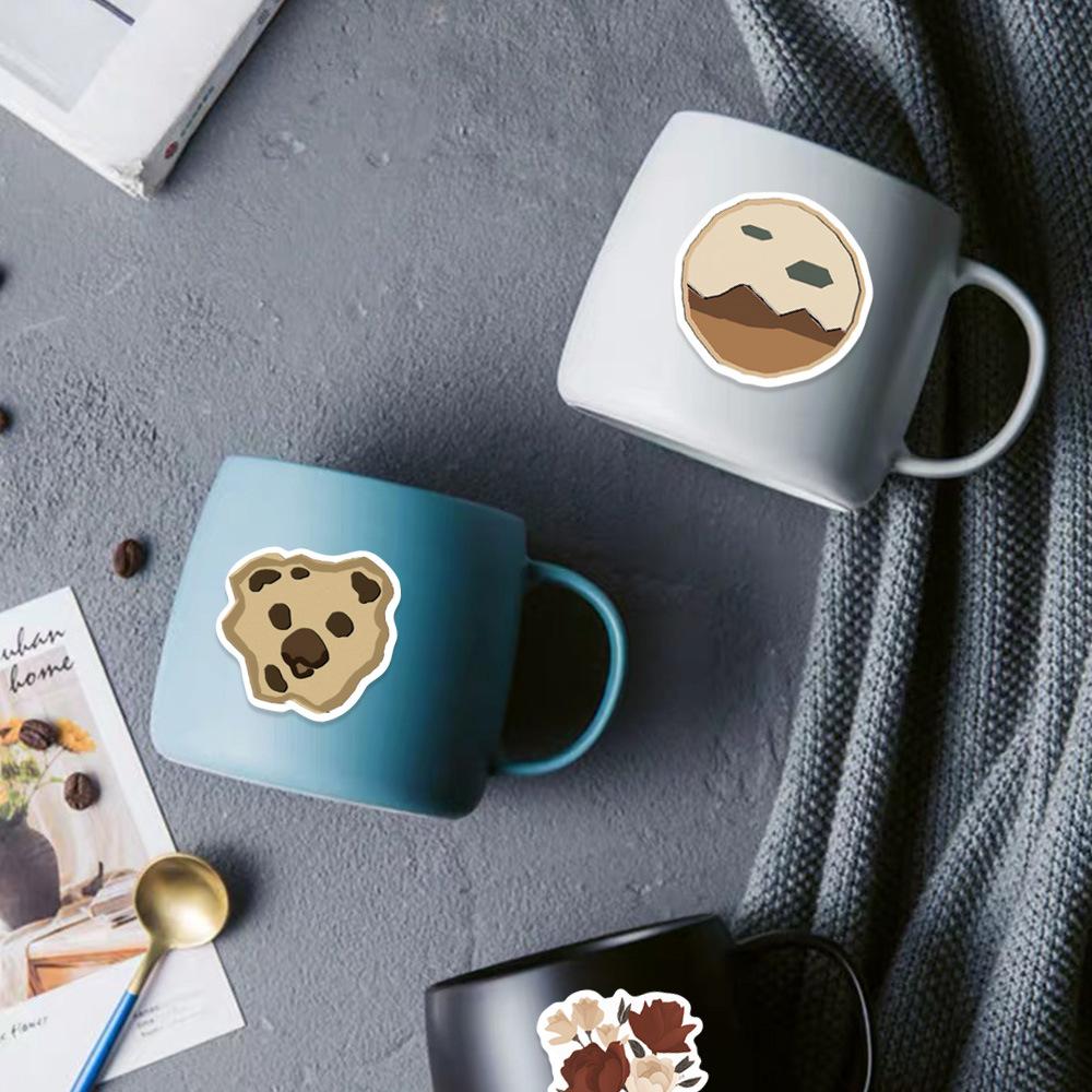 50Pcs/Set Maillard Styles Art Series 01 Stickers DIY Fashion Waterproof Doodle Decals Stickers