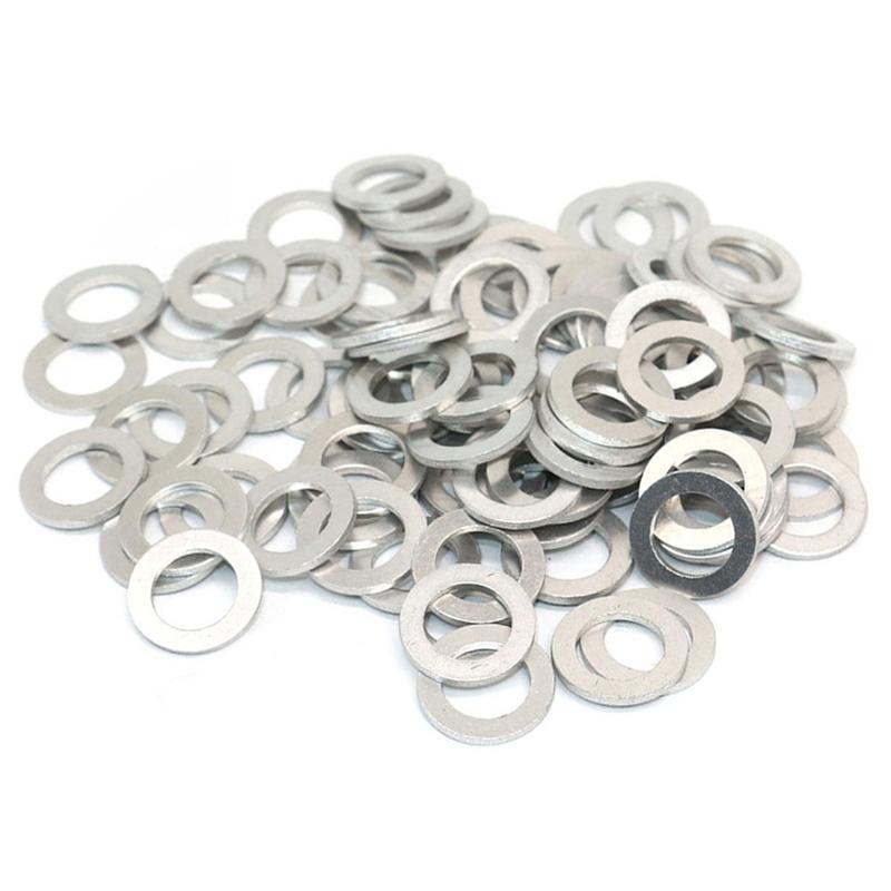 100PCS 90471-PX4-000 Transmission Oil Drain Plug Washers For Honda For Acura
