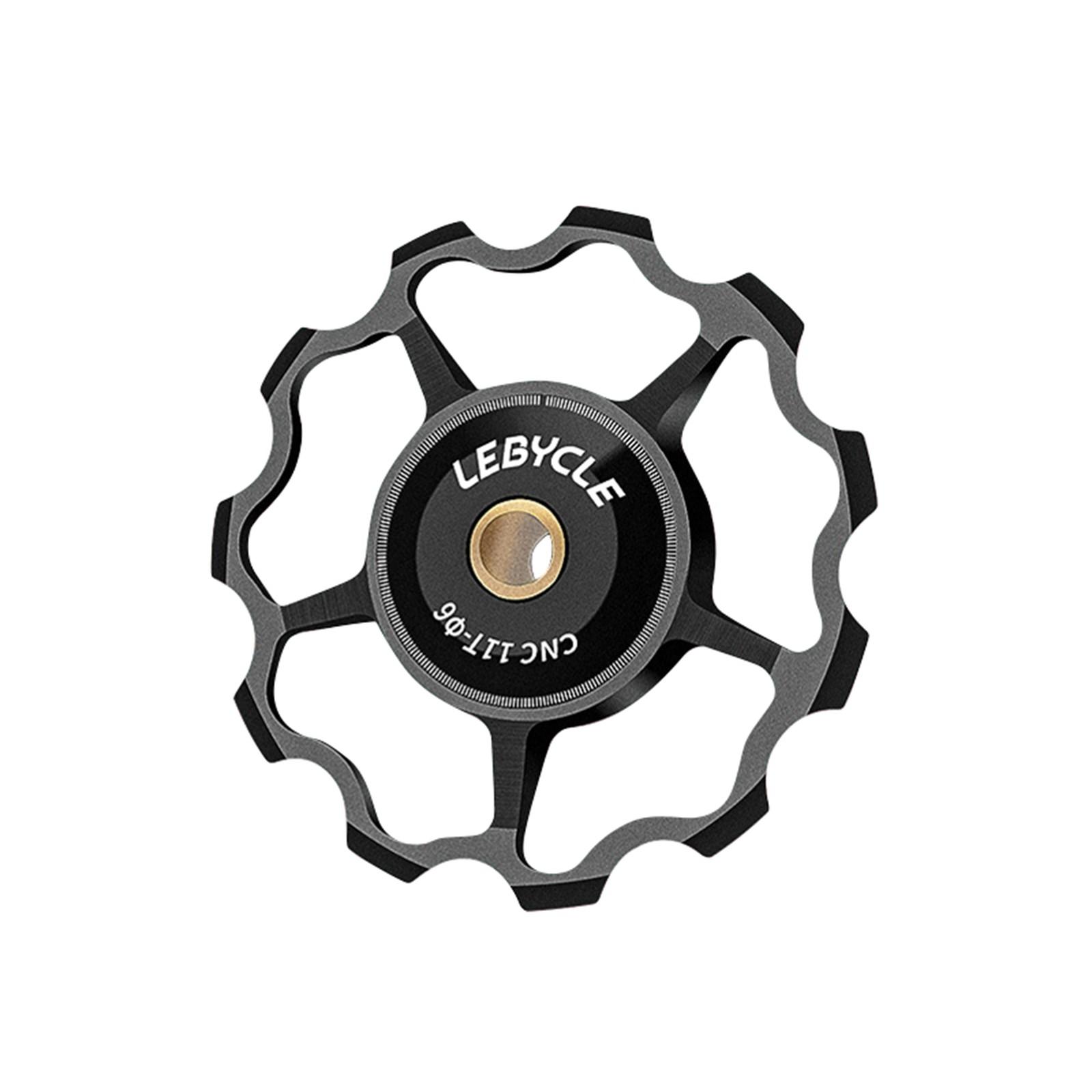 Задний переключатель передач велосипеда, направляющее колесо, стальной подшипник 11T/13T/15T, направляющее колесо из сплава для велосипеда, детали для горного дорожного велосипеда 11T чёрный