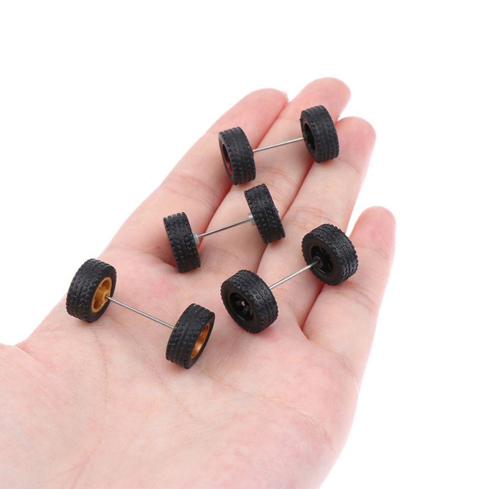 1Set 1/64 Modified Wheel Hub Diameter 14*5.5mm Diecast Alloy Car Hub