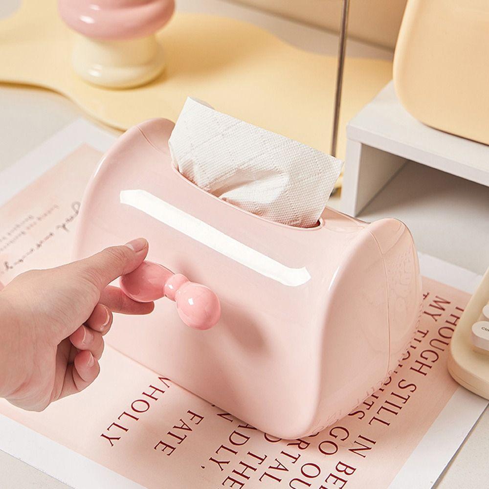 Large Capacity Bowknot Paper Box Multi-function Tissue Storange Contain Gifts Tissue Holder
