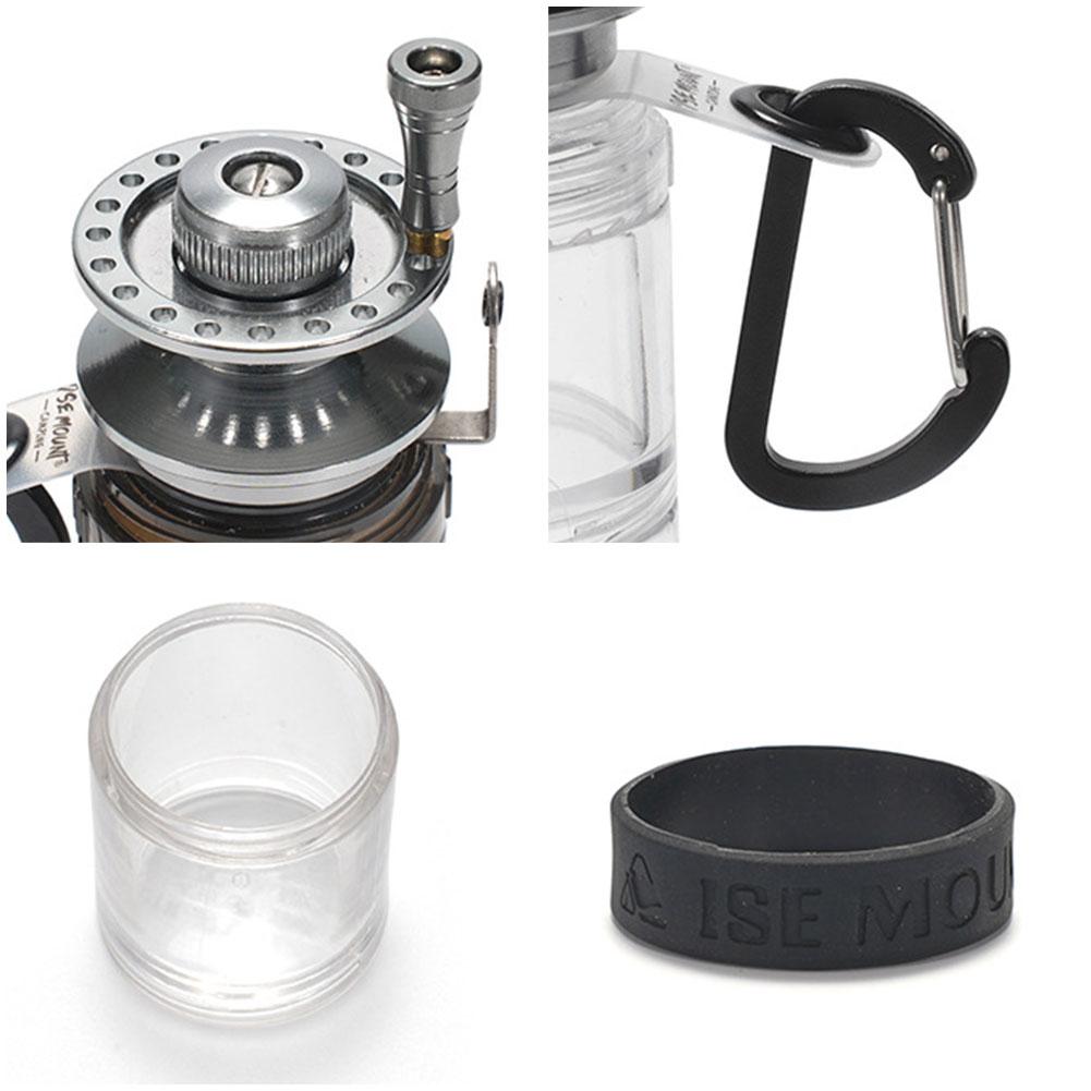 Fun Fishing Rod Lure Hook Storage Bottle Outdoor Fishing Portable Fishing Rod Camping Fishing Gear