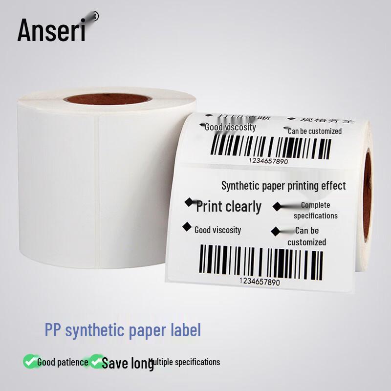 Ansellroy PP Synthetic Paper Labels