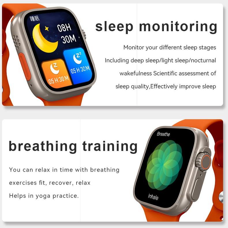 Buy 2022 New Watch 8 Ultra Smart Watch X8 Ultra Men Women NFC Barometer