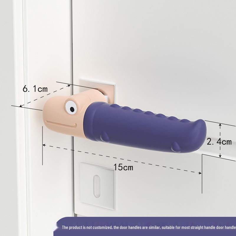 Silicone Cat Paw Door Handle Cover: Mute, Anti-Collision, and Protective