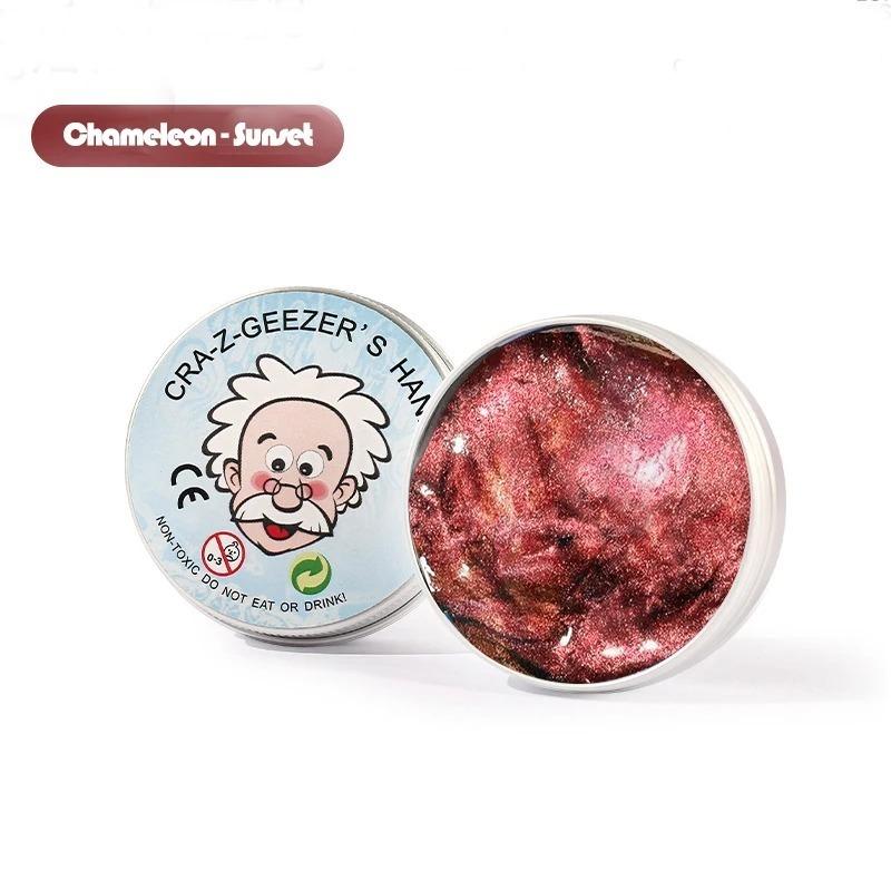 Colorful Non-Newtonian Liquid Fidget Toy Transparent Elastic Scale Ratio Modeling Crazy Stress Putty with Tin Sensory Bouncing Toy Gift Present