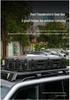 Touareg-Compatible Fangcheng Bao 5 Roof Rack: Expandable Folding Ladder & Small Backpack Platform