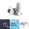 M3 Star Screws Countersunk Flat Head Screws Pack of 50pcs (M3*6)