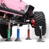 Metal Simulation Jack Stand Tool Car Kits RC Model Metal Made Wheel Hub for Car Toy 1/10 Crawler Car Accessories