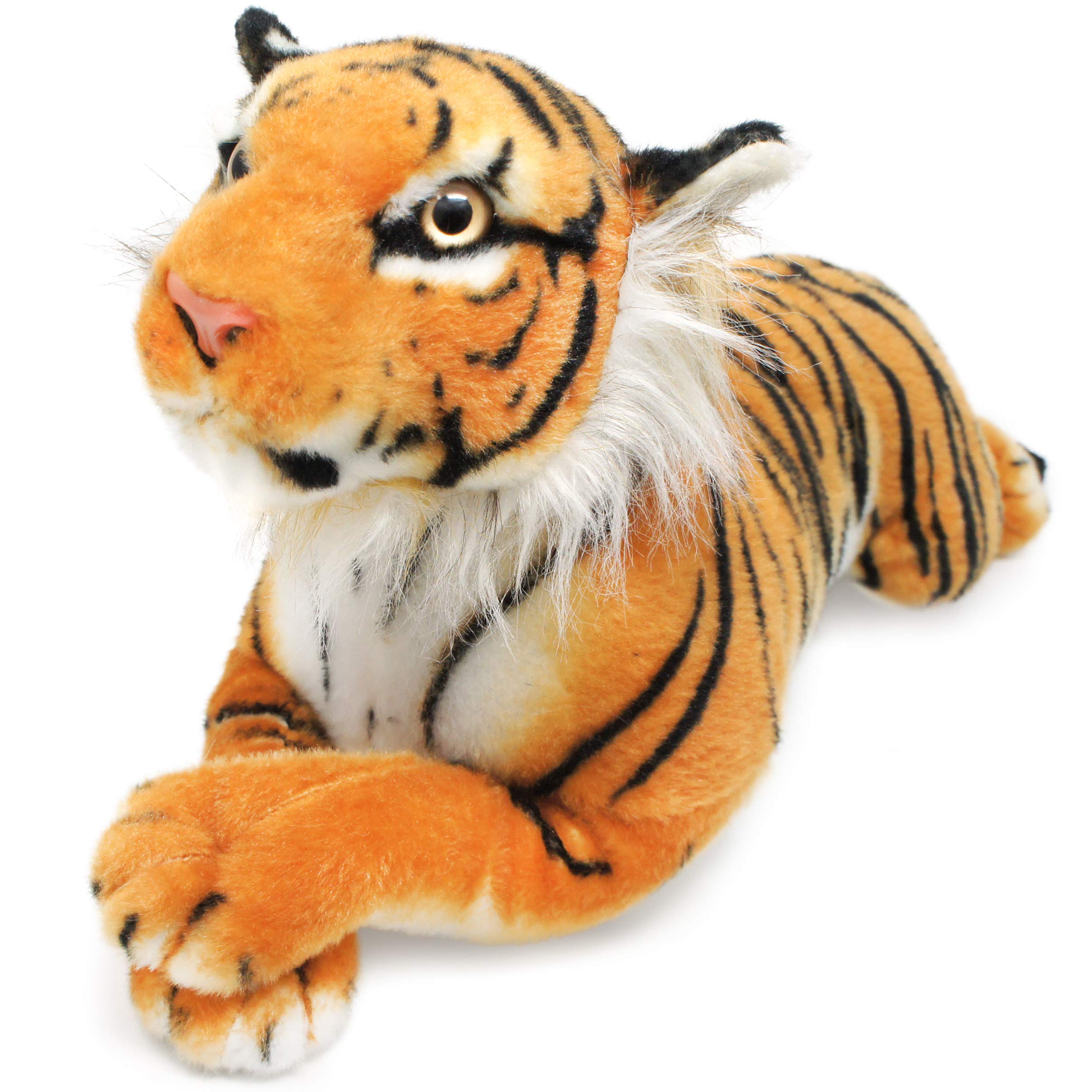 

VIAHART Tiger Tale Toys Тигр Тора Суматранский тигр Плюшевая игрушка, Реалистичная, 43см, Большая, Милый питомец [Официальный японский продукт]