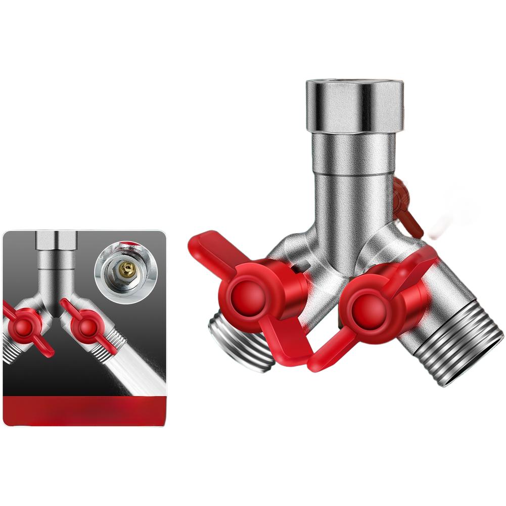 

Easy Installation Water Splitter Valve Dual Outlet Diverter A