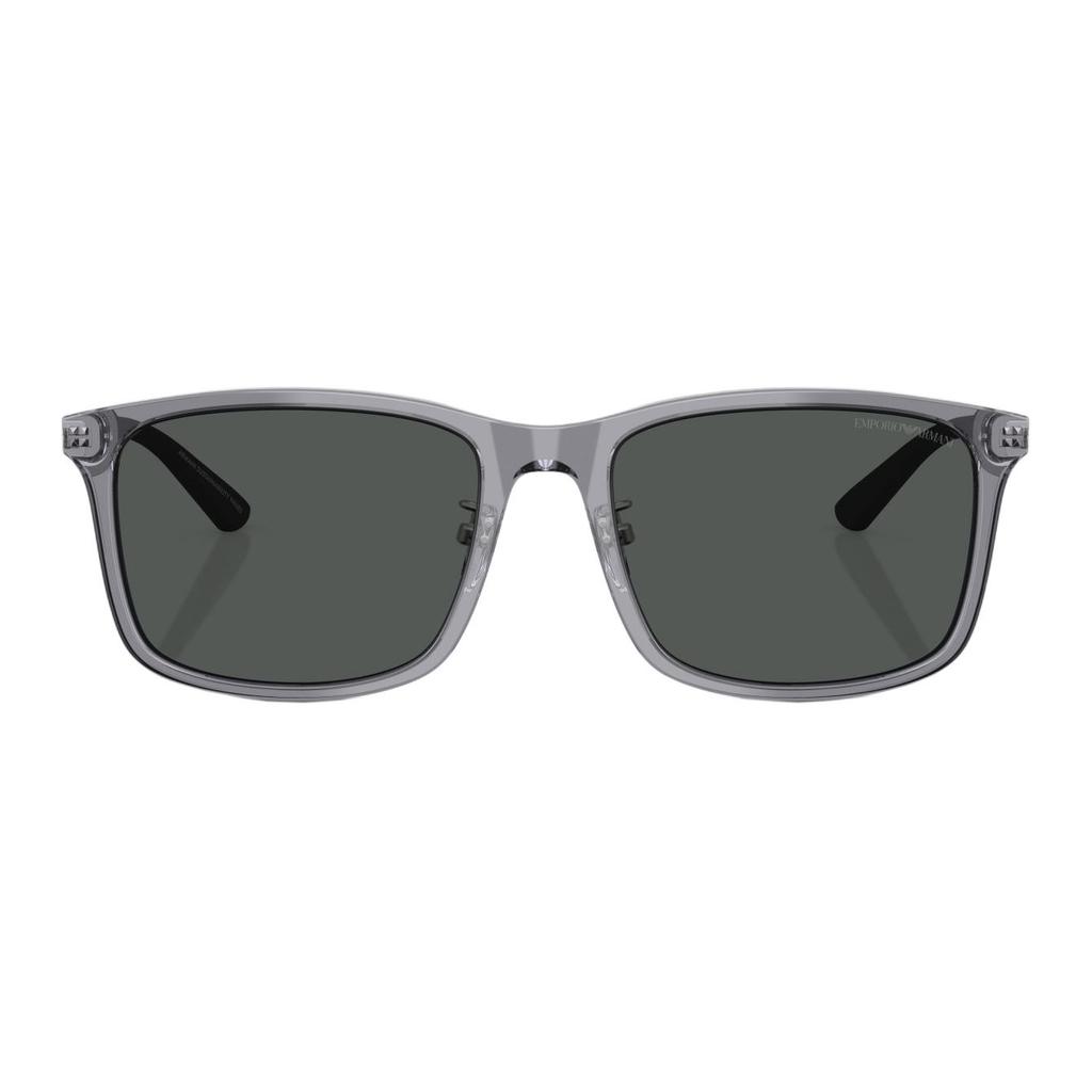 Emporio Armani Square Sunglasses Unisex sunglasses Transparent-Gray EA4241D-620687