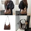 Fashionable Pu Large Capacity Vintage Melard Crossbody Tote Bag For Daily Use