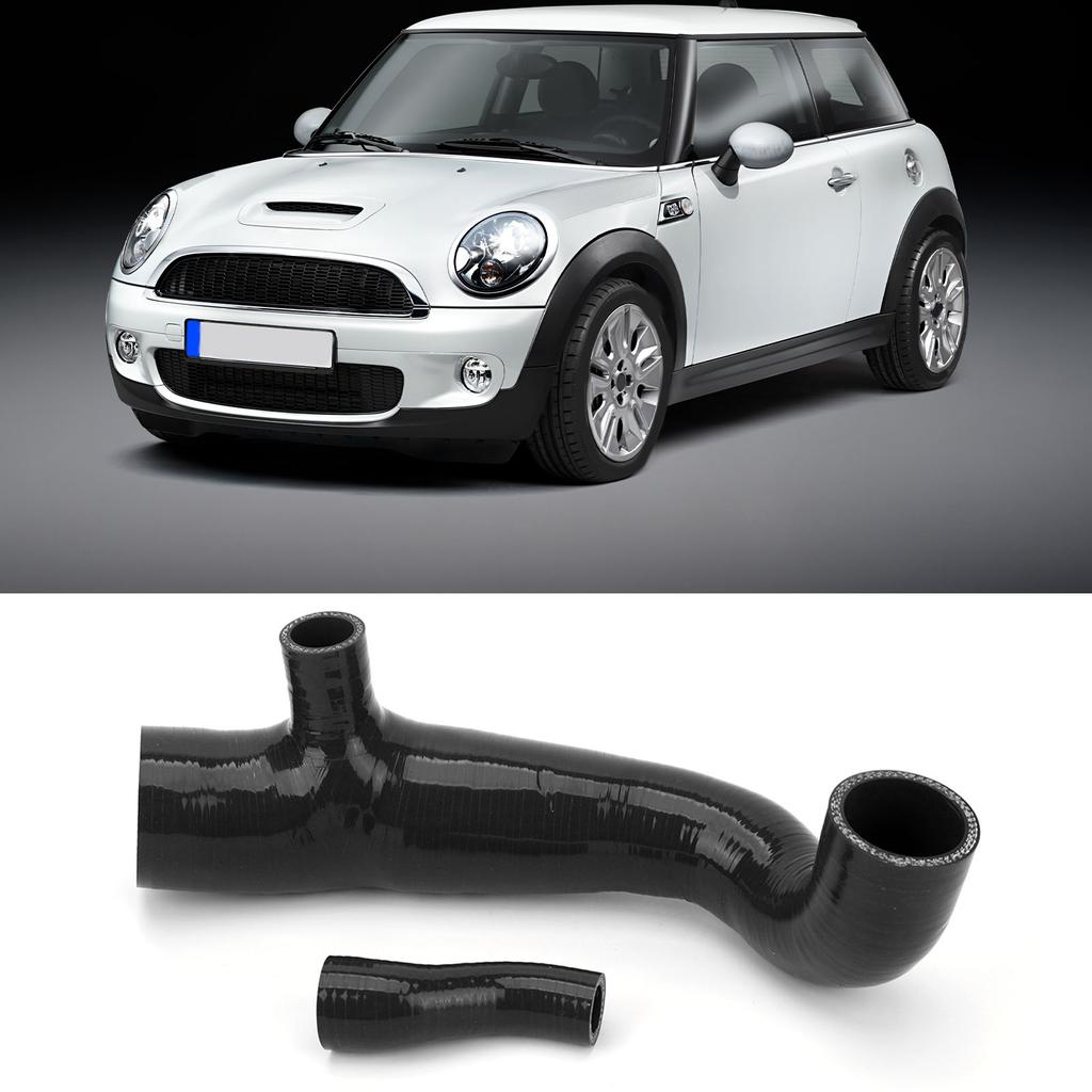 Silicone Intake Hose Pipe Kits for Cooper S R55 R56 R57 Pre‑LCI 1.6L N14 2007 To 2010 Black