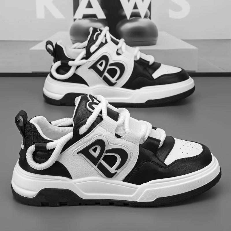 Luxusní boty pro muže Nové robustní vulkanizované punkové boty Tenisky Muži Dobrá kvalita Street Style Sportovní Tenisky na běhání Muži Board