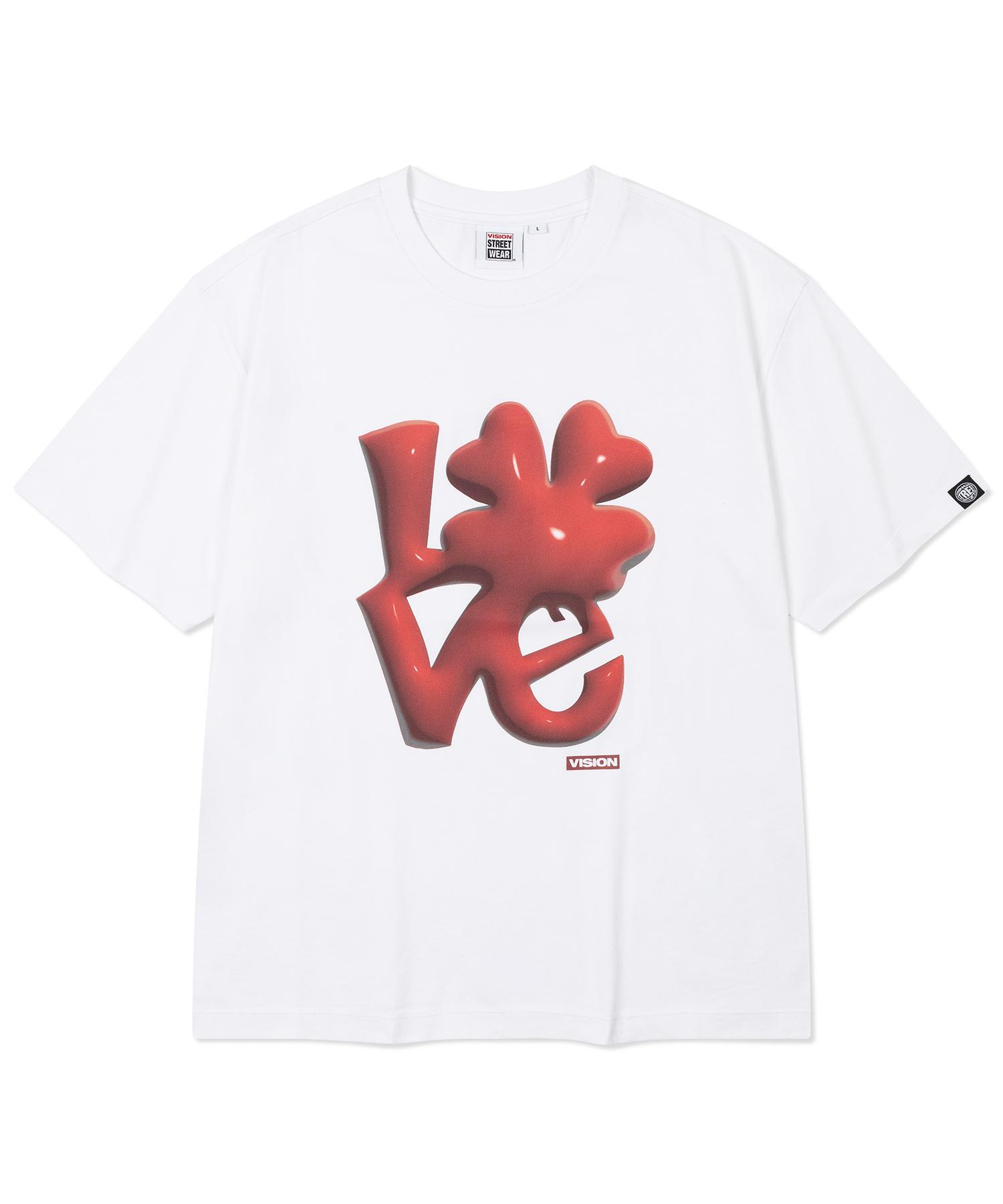 Vision Streetwear Vsw 3D Love T-Shirts Red L