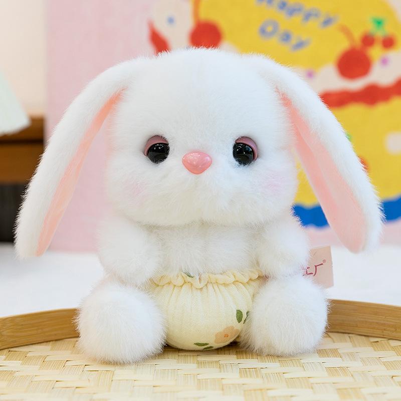Cute Cat Plush Desk Ornament – Small Cloth Doll, Study Buddy, Birthday Gift