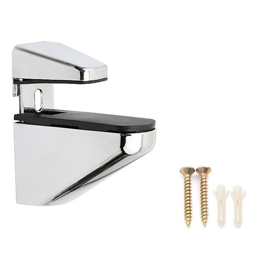 

K854 Adjustable Glass Shelf Clamp Extra Large Zinc Alloy Board Support Bracket Arched Mouth Clip (Clamping Thickness: 7 - 40mm) B