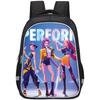 Kpop Demon Hunters Childrens Backpack With Breathable Oxford Fabric For School Use