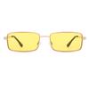 1PC Night Vision Driving Fashion Glasses, Metal Frame, Unisex, Trendy Style