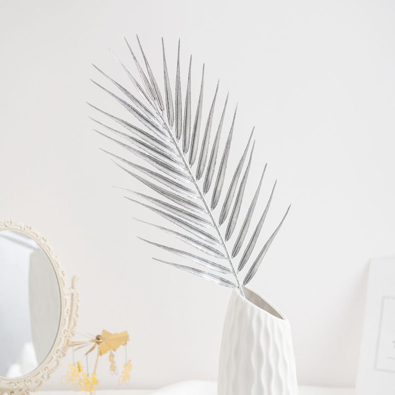 1/5pcs Artificial Plant Areca Palm Palm Leaf Home Garden Bonsai Christmas Wedding Bridal Bouquet Outdoor Wall Decoration DIY Box