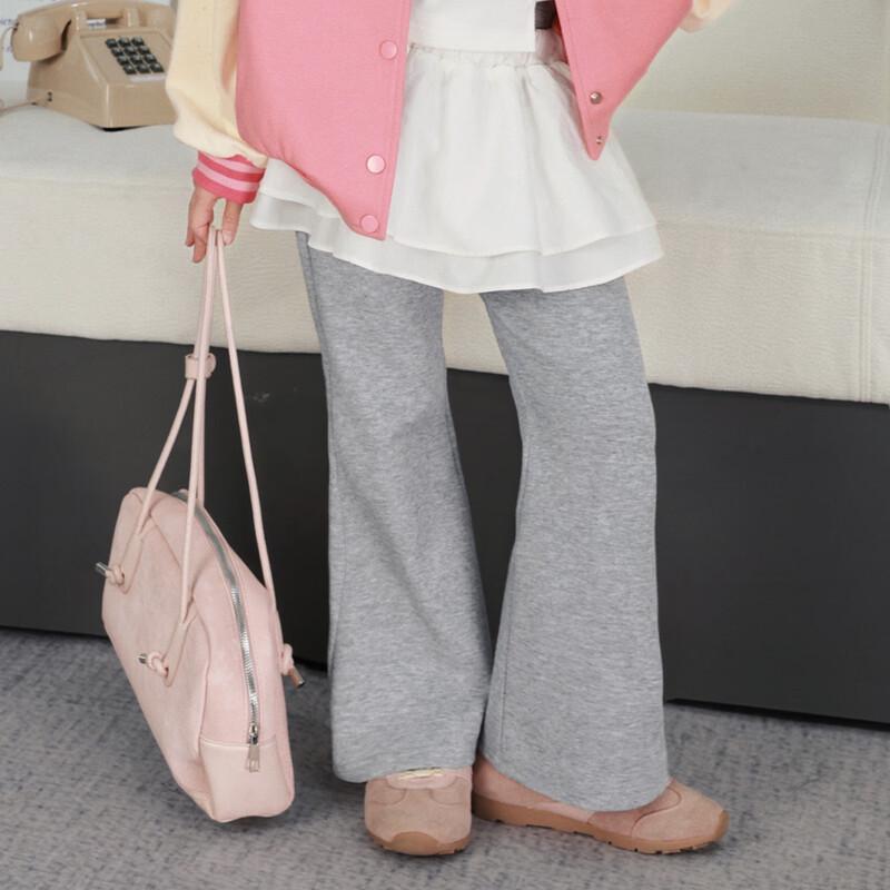 Girls' Bell Bottom Flare Trousers