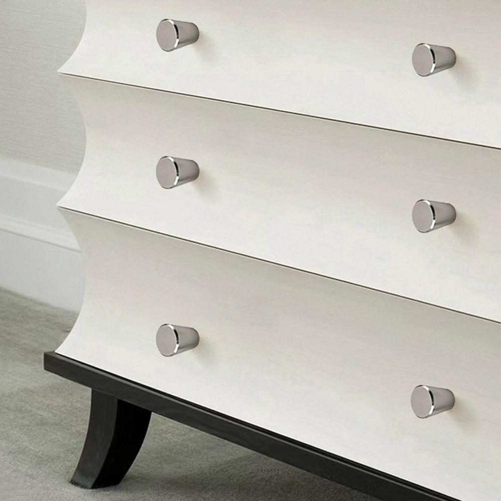 Runder Schrank Schubladenknopf Gold Türgriff Einfacher Schubladentürgriff für Zuhause