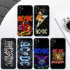 A-acdc Transparent Phone Case for Motorola Moto E13 E15 E20 E22 E22I E22S E30 E32 E40 E7 E7I G Plus Power Play Stylus G22 G14