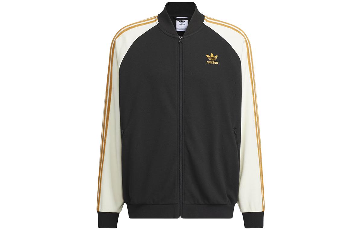 Adidas Originals Трек-куртки и пальто Doubleknit SST Мужские Черные IX4240 L