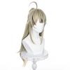 Genshin Impact Kirara Cosplay Wig with Perfect for School Cultural and Photo Lightning Bolt Pattern Wig, Heat-Resistant, Net, Events, Festivals,