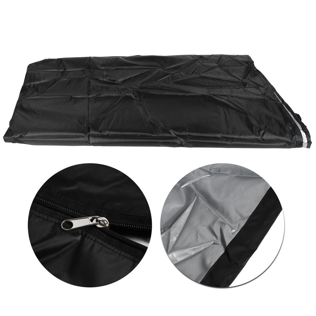 Outdoor Waterproof Garden Courtyard Hanging Swing Chair Cover Protector Black 230x200cm