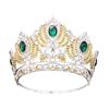 Peigne Couronne Élégant en Cristal pour Femmes Princesse Élégant Couronnes en Cristal Efficaces Diadèmes avec Pierre Colorée et Peigne