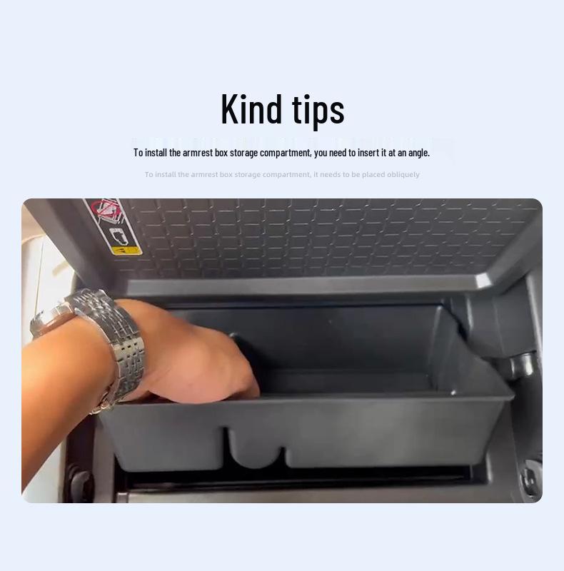 Armrest Box Storage for 26 Toyota RAV4, Rongfang, and Weilanda Models - 2026 Console Accessories