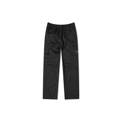 Originale bestickte Logo Cargo Straight Freizeithose Herren Unterteile Schwarz HC9505