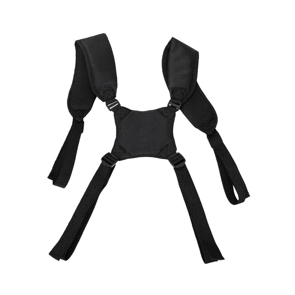 Club Bag Shoulder Strap Black Water Proof Wear Proof Adjustable Club Bag Carry Cross Strap