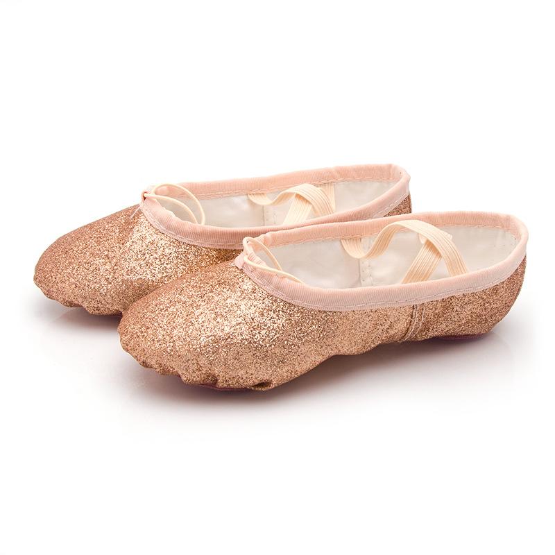 Bühnen-Tanzschuhe, Bauchtanz mit weicher Sohle, Volkstanz, Helle Katzenpfoten-Schuhe, Ballett-Aufführungsschuhe