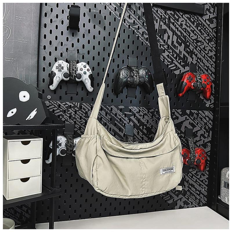 Shoulder Bag Trendy Brand Messenger Bag Tooling Style New Casual Simple Women's Bag Large Capacity Personalized Mailman Bag Tide
