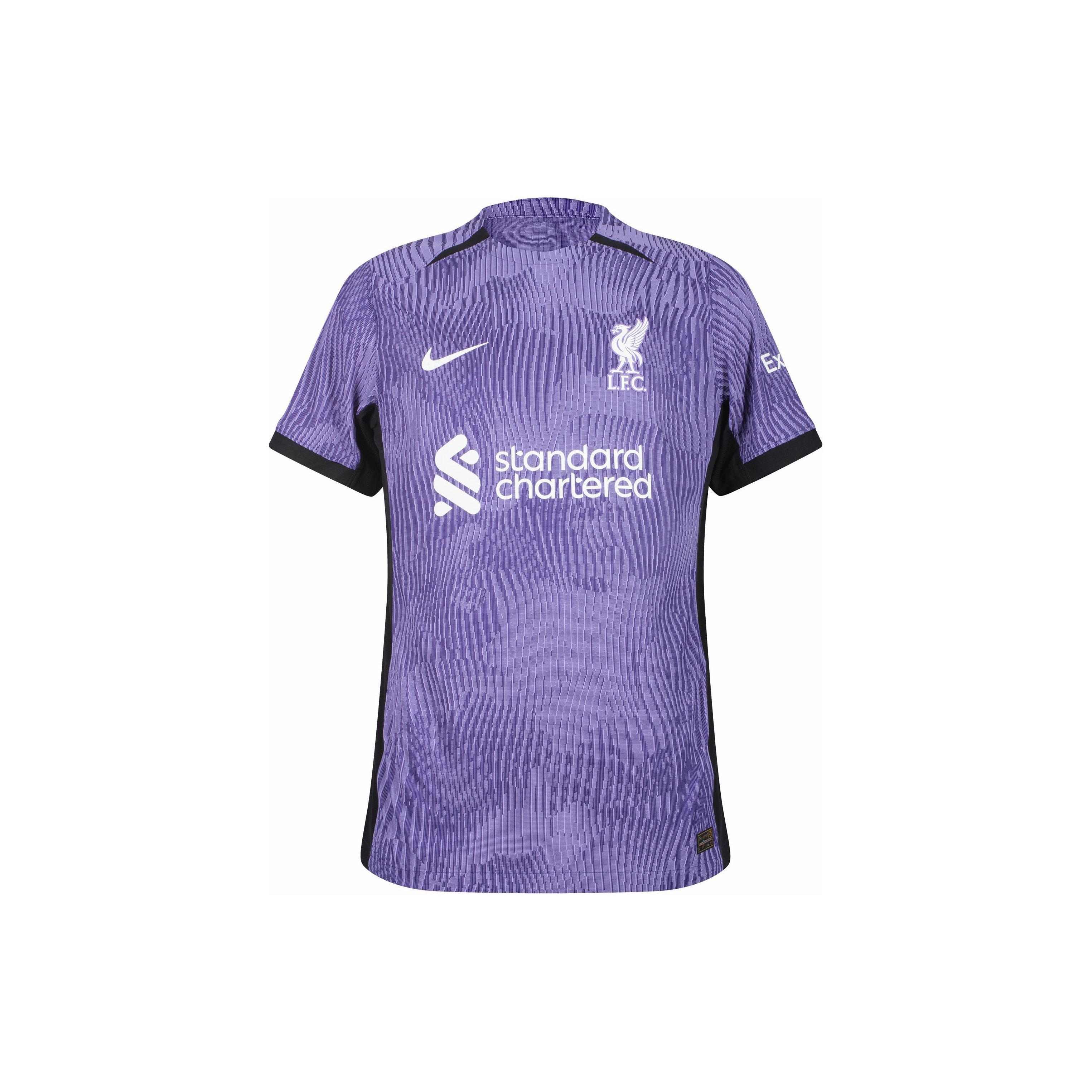 Nike Dri Fit ADV Match Soccer Jersey Liverpool Team Unisex Purple DX9758-568 S