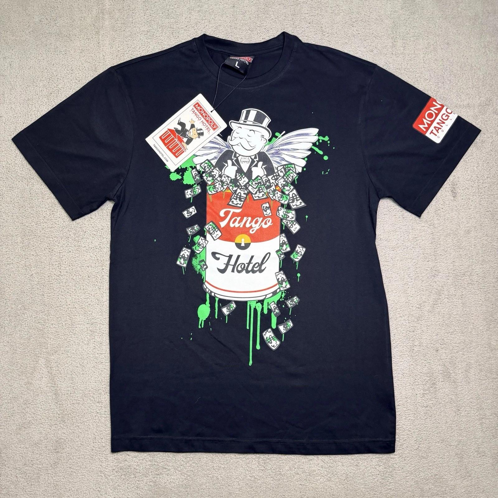 

Monopoly Tango Motel Collection Graphic Tee Shirt Men’s Large NEW Short Sleeve 3XL