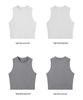 2025 Chic Korean Style Slim Sleeveless Vest: Women's Summer Solid Color Top