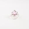 Morganite Gemstone 925 Sterling Silver Jewelry Handmade Bezel Set Ring For Gift RR-57-5