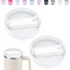 2 Pcs Replacement 20/30 oz Dustproof Spill Proof Resistant Tumbler Lid for Stanley Cup,  Fit for Stanley and More Coffee Mugs