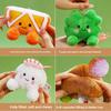Plush Bear Stress Ball Toy With Soft Polyester Filling For Desk Decor And Office Relaxation