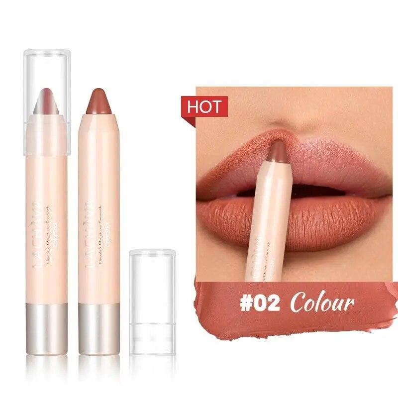 Lip Liner Pen Tint Sexy Red Matte Lip Contour Tint Lipstick Lasting Nonstick Cup Pen Lips Makeup Waterproof Cosmetic