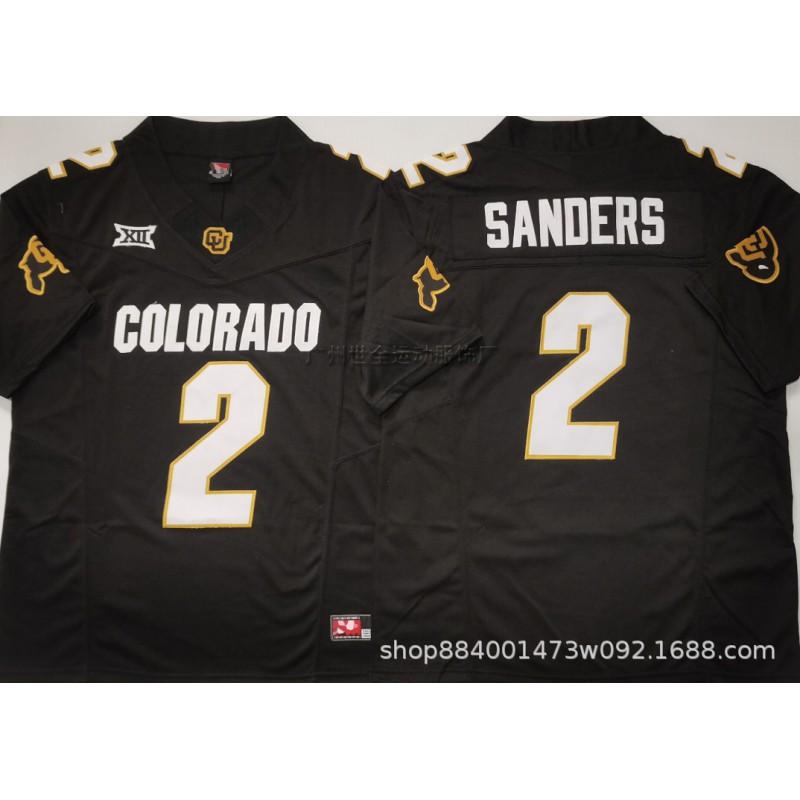 Mens College Football Jersey Team Cotton Blend Rugby Training Shirt Buckeyes Longhorns Volunteers Buffaloes