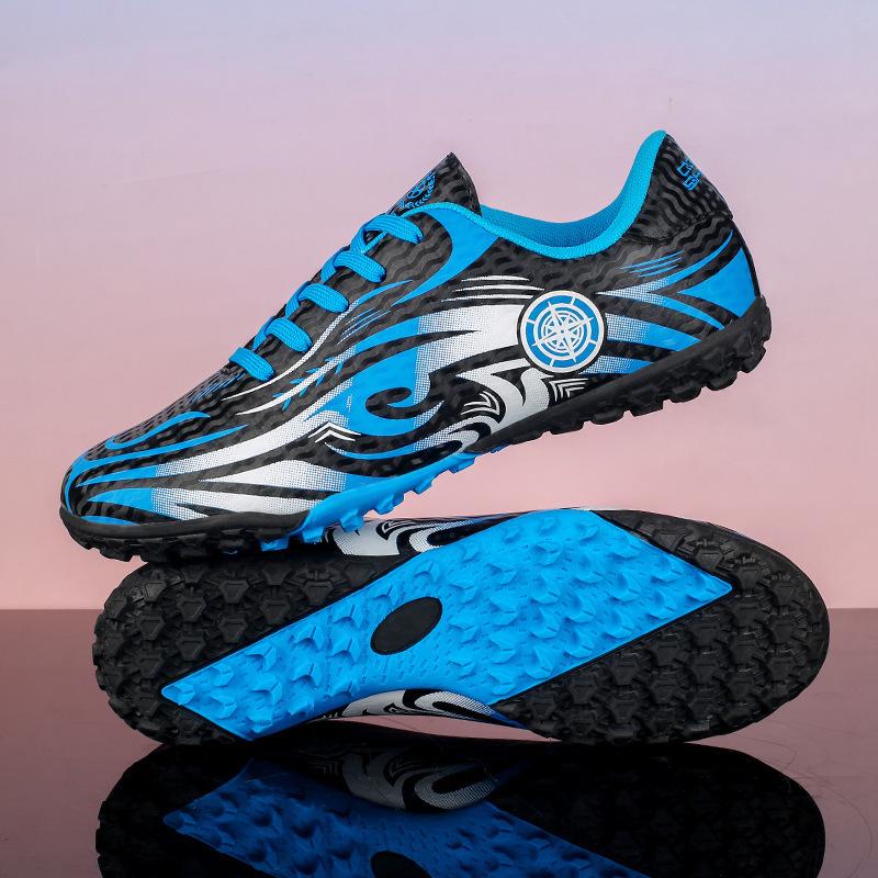 Large Size Football Shoes AG Long Nails Broken Nails Boys and Girls Teenagers Students Professional Game Training Sports Shoes