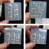 Realistic Design Silicone Nail Art Accessories Mold For DIY Craft Jewelry Making Safe Easy Use Nail Charm Mold