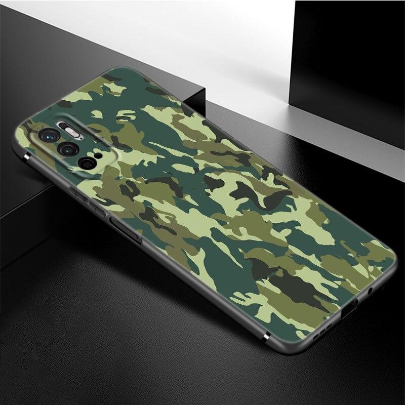 Camouflage Pattern Camo Military Army Phone Case For Xiaomi Redmi Note 11 10 9 8 Pro 11T 5G 10T 10S 9S 9T 9i 9C 9A 8T Cover