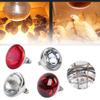 100W Reptile Heat Lamp Bulb - Red Heat Bulb for Chickens, Pets, and Outdoor Use - Full Spectrum Flood Light J2G4
